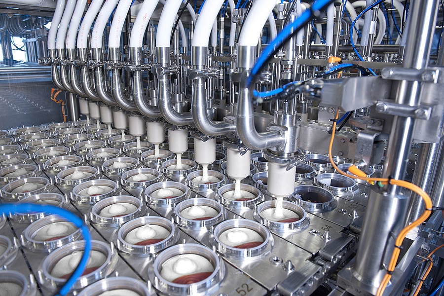 Conditionnement et production laitiers