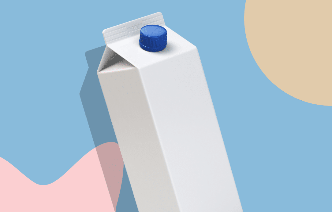 Lait en brique