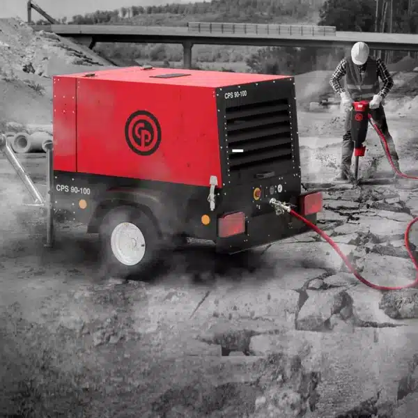 Compresseur d'air diesel mobile